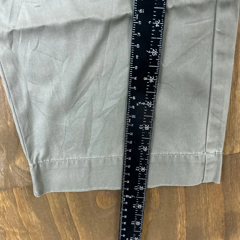 Polo Ralph Lauren Pants Green Prospect 100% Cotton Straight Chino 34x30